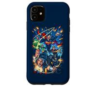 Custodia per iPhone 11 Justice League Under Attack