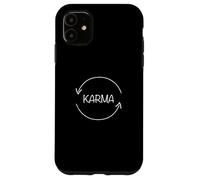 Custodia per iPhone 11 Karma What goes around comes around funny karma