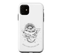 Custodia per iPhone 11 Kenai Fjords National Park Whale Sun, and Moon Mystical Trio
