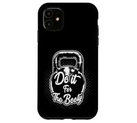 Custodia per iPhone 11 Kettlebell Do It for the Booty Gym Training