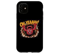 Custodia per iPhone 11 Kettlebell motivazionale per l'allenamento della forza in palestra