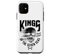 Custodia per iPhone 11 King of the Seven Seas Wild Abstract Skull Real Gangs