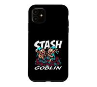 Custodia per iPhone 11 Knitting Yarn Hoarder Stash Goblin Crochet Crafter