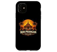 Custodia per iPhone 11 Koh Phangan Thailandia Sunset Island Travel Design