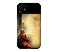 Custodia per iPhone 11 L Annunciazione di Maria e Angelo Dipinto Carl Bloch 1887