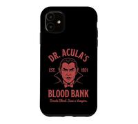 Custodia per iPhone 11 La Banca del Sangue del Dr. Acula - Dracula Spooky Vampire Halloween