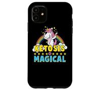 Custodia per iPhone 11 La chetosi è una cheto magica con l'unicorno chetogenico