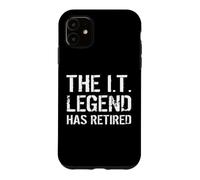 Custodia per iPhone 11 La leggenda IT ha ritirato la pensione della tecnologia dell'informazione