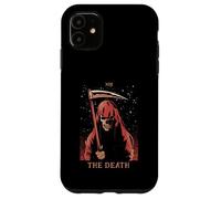 Custodia per iPhone 11 LA MORTE Tarocchi XIII Halloween 13 Trasforma Meme