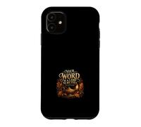 Custodia per iPhone 11 La tua parola è una lampada ai miei piedi Salmo 119 105