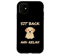 Custodia per iPhone 11 Labrador Carino Sit Back And Relax