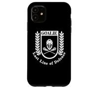 Custodia per iPhone 11 Lacrosse Goalie Last Line of Defense Lacrosse