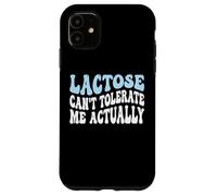 Custodia per iPhone 11 Lactose Can't Tolerate Me Actually Intolleranza Ai Latticini