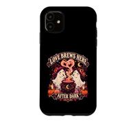 Custodia per iPhone 11 L'Amore Ribolle Dopo Mezzanotte Lesbiche Halloween