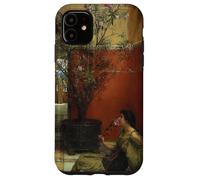 Custodia per iPhone 11 Lawrence Alma-Tadema Un Oleandro - Primavera