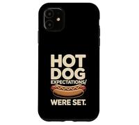 Custodia per iPhone 11 Le aspettative di hot dog erano impostate divertente barbecue Cookout