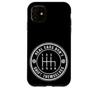 Custodia per iPhone 11 Le auto reali non si spostano Guida manuale dell'auto