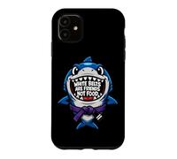 Custodia per iPhone 11 Le Cinture Bianche Di Jiu Jitsu (bjj) Sono Amici, Non Prede