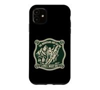 Custodia per iPhone 11 Le montagne chiamano e io devo andare a scalare le camicie