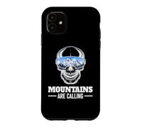Custodia per iPhone 11 Le montagne chiamano sci da snowboard per sport invernali