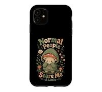 Custodia per iPhone 11 Le Persone Normali Mi Spaventano Un Po Fungo