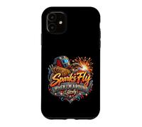 Custodia per iPhone 11 Le scintille volano quando sono in giro divertente Saldatore Saldatore Umorismo