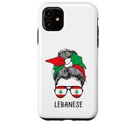 Custodia per iPhone 11 Lebanese Girl Lebanese Heritage Lebanon Flag