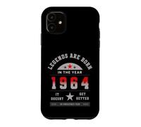 Custodia per iPhone 11 Legends Are Born In The Year 1964 It Doesn't Get Better