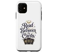 Custodia per iPhone 11 Leggi tra le carte Tarocchi Strega celeste