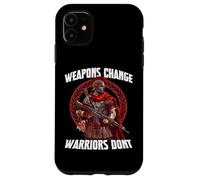 Custodia per iPhone 11 Legionario romano con arma moderna - Roma SPQR