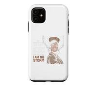 Custodia per iPhone 11 Lei sussurrò indietro Io sono la tempesta Donne nere Infermiera Melanin