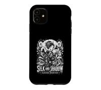 Custodia per iPhone 11 L'eleganza della seta e dell'ombra non muore mai Geisha
