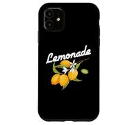 Custodia per iPhone 11 Lemonade Cute Lemon Fruit Fresh and Juicy Capri Lemons