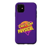 Custodia per iPhone 11 Let's Get Physical 80s Costume Party Retro Anni Ottanta Allenamento
