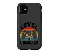 Custodia per iPhone 11 Level Eight Unlocked 8th Birthday Tee Video Game 8 Year Old