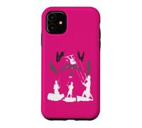 Custodia per iPhone 11 Life Begins At Twenty Knots For Kite Surfers Bianco Grigio