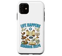 Custodia per iPhone 11 Life Happens Shabbos aiuta gli ebrei divertenti