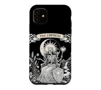 Custodia per iPhone 11 L'imperatrice III Tarocchi gotico occulto Halloween