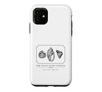 Custodia per iPhone 11 L'oceano è il mio ossigeno (Dichiarazione sulla spiaggia estiva)
