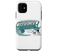 Custodia per iPhone 11 Logo vintage in gomma alla menta verde di Kevin Smith Clerks 3 Chewlie