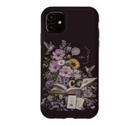 Custodia per iPhone 11 Logopedia Floreale Insegnante Colibrì