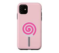 Custodia per iPhone 11 Lollipop Sucker Lollypop costume rosa per Candy Lover