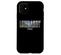 Custodia per iPhone 11 Lombardia Prefettura Italia Città Lombardia Design Italia