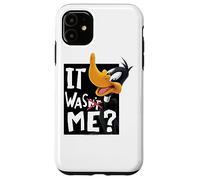 Custodia per iPhone 11 Looney Tunes Daffy Duck It Was Me