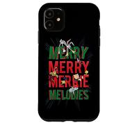 Custodia per iPhone 11 Looney Tunes Merry Merry Melodies Christmas
