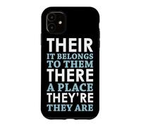 Custodia per iPhone 11 Loro Ci Sono - Grammatica Inglese