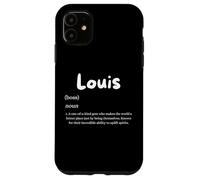 Custodia per iPhone 11 Louis Definition Personalized Name Custom Costume For Louis