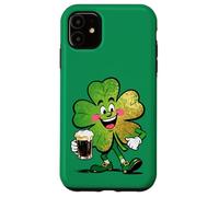 Custodia per iPhone 11 Lucky Clover Parade Allegro Design irlandese