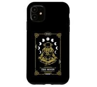 Custodia per iPhone 11 Luna Tarocchi Yoga Astronauta Meditazione Zen Lotus Pose