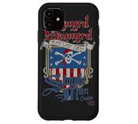 Custodia per iPhone 11 Lynyrd Skynyrd Simple Man Cruise Bandiera USA Pirate Rock Classic